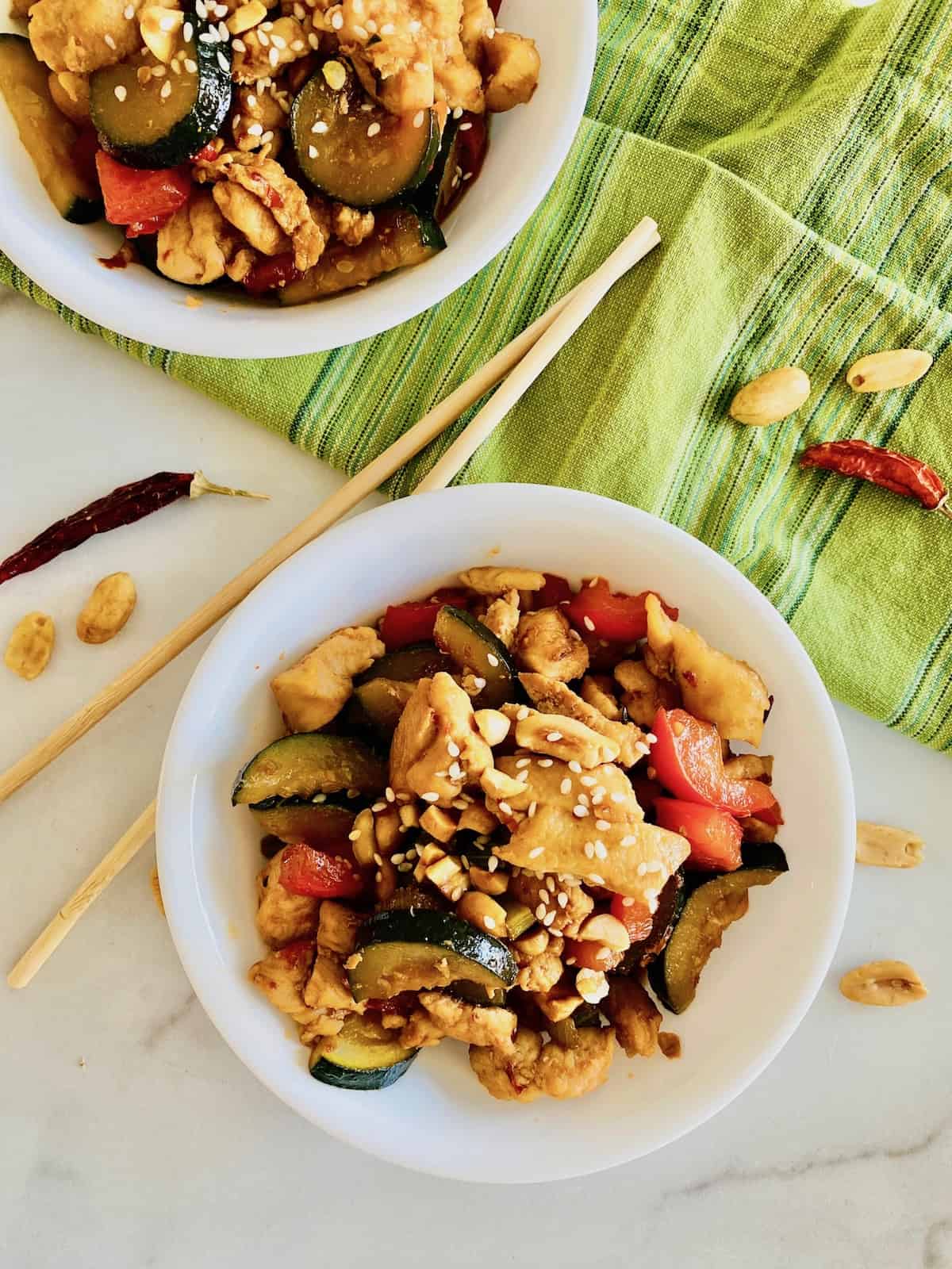 Keto Kung Pao Chicken