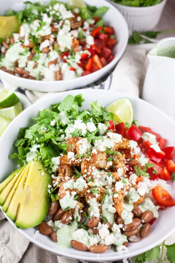 Mexican Shrimp Rice Bowl