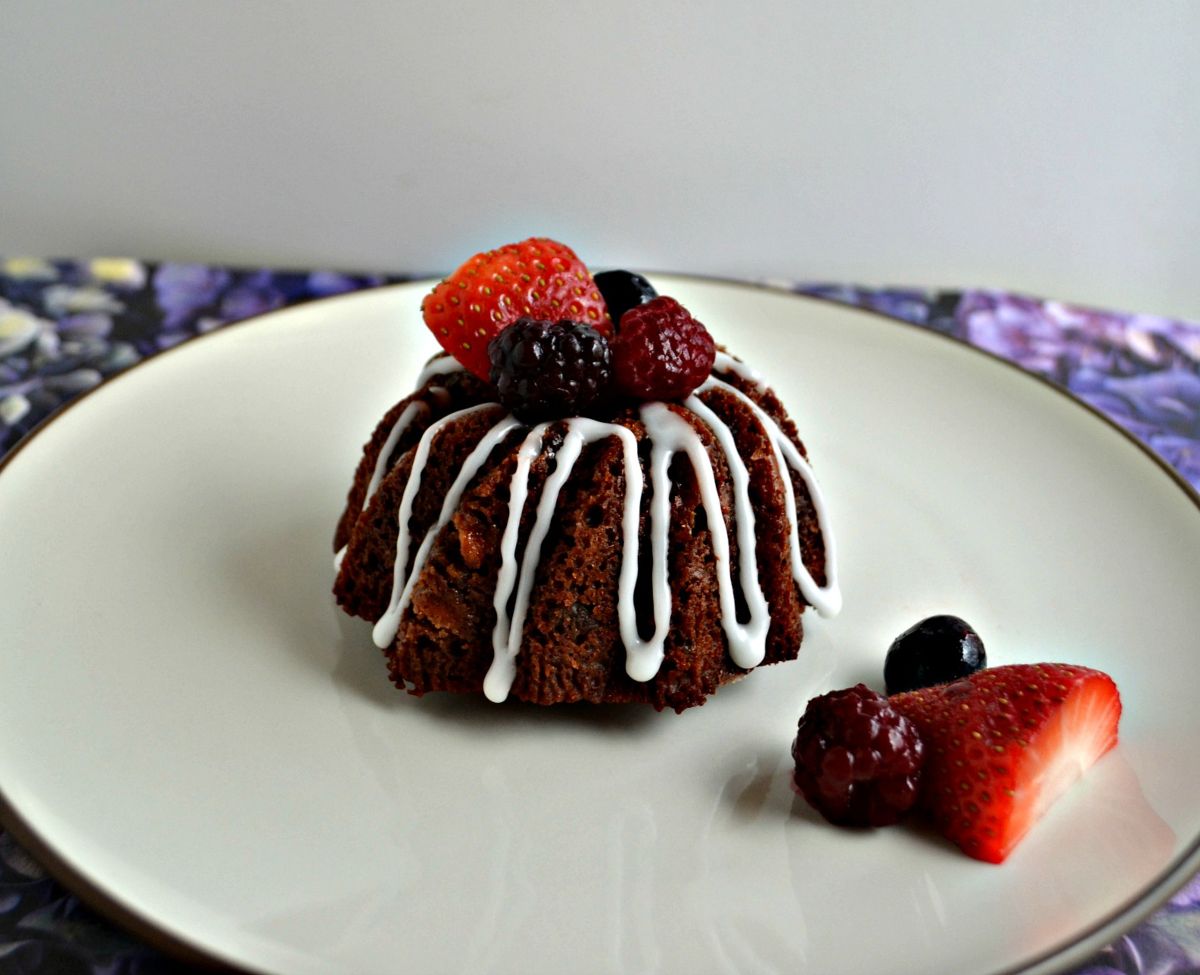 Chocolate Berry Bundt Cake