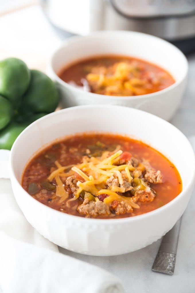 Stuffed Pepper Soup