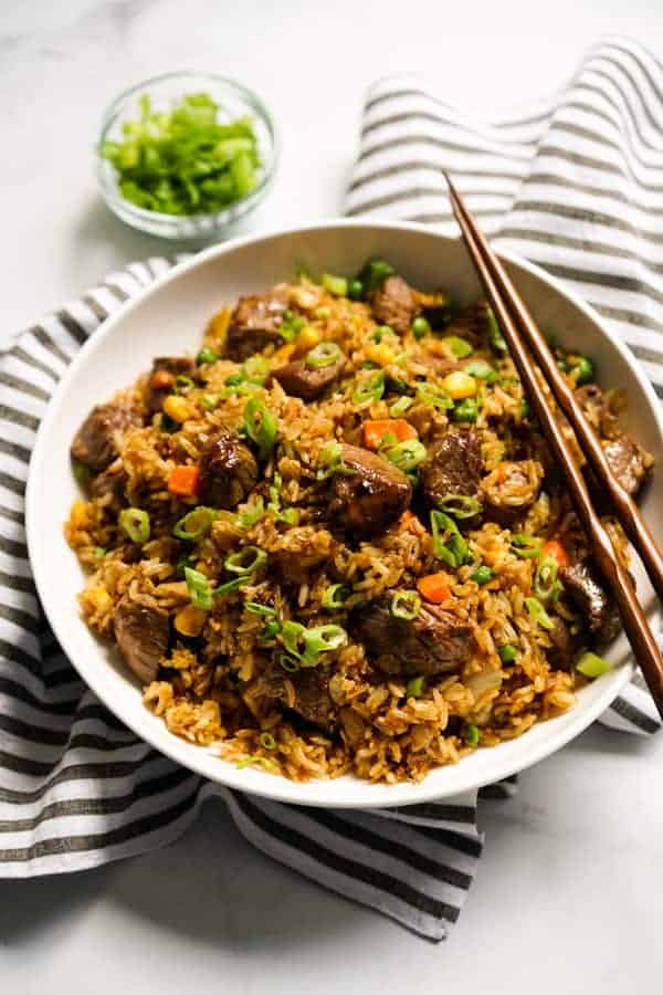 steak fried rice