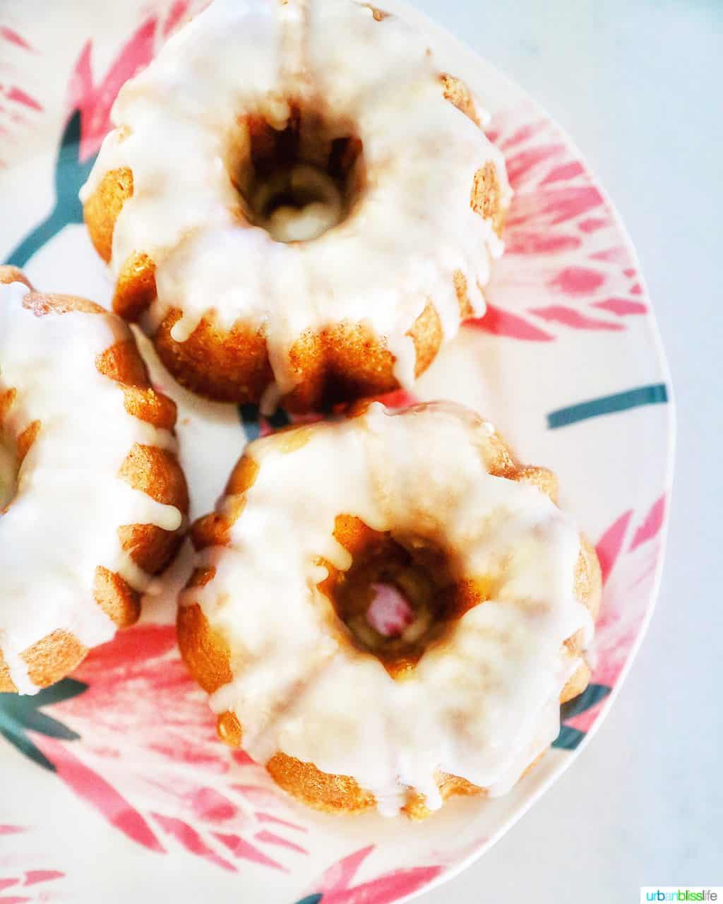 Mini Bundt Cakes with Citrus