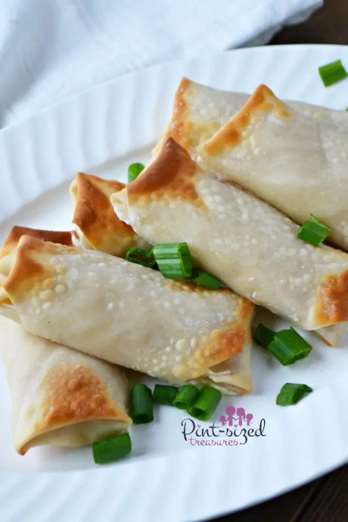 crab rangoon egg rolls