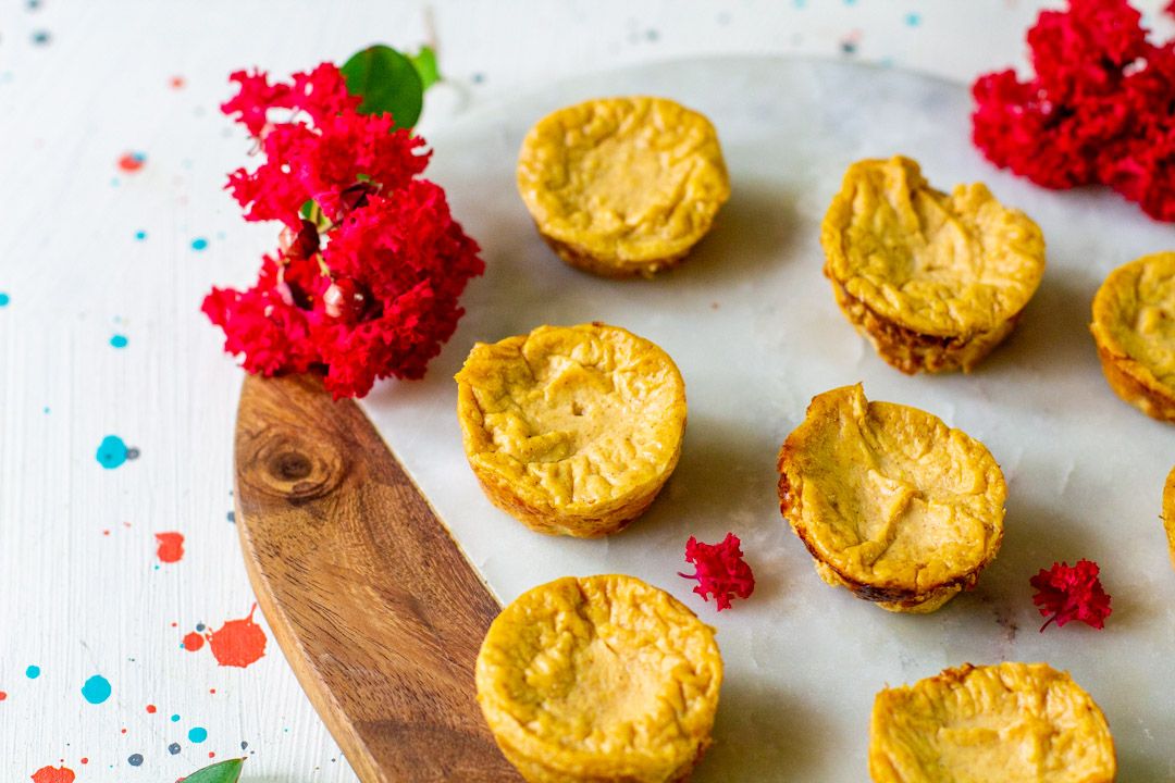 pumpkin cheesecake bites