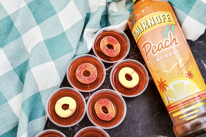 Peach Jello Shots