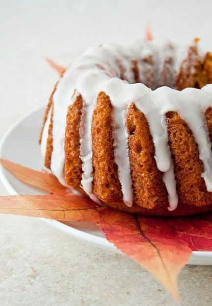 Pumpkin with Bourbon Glaze