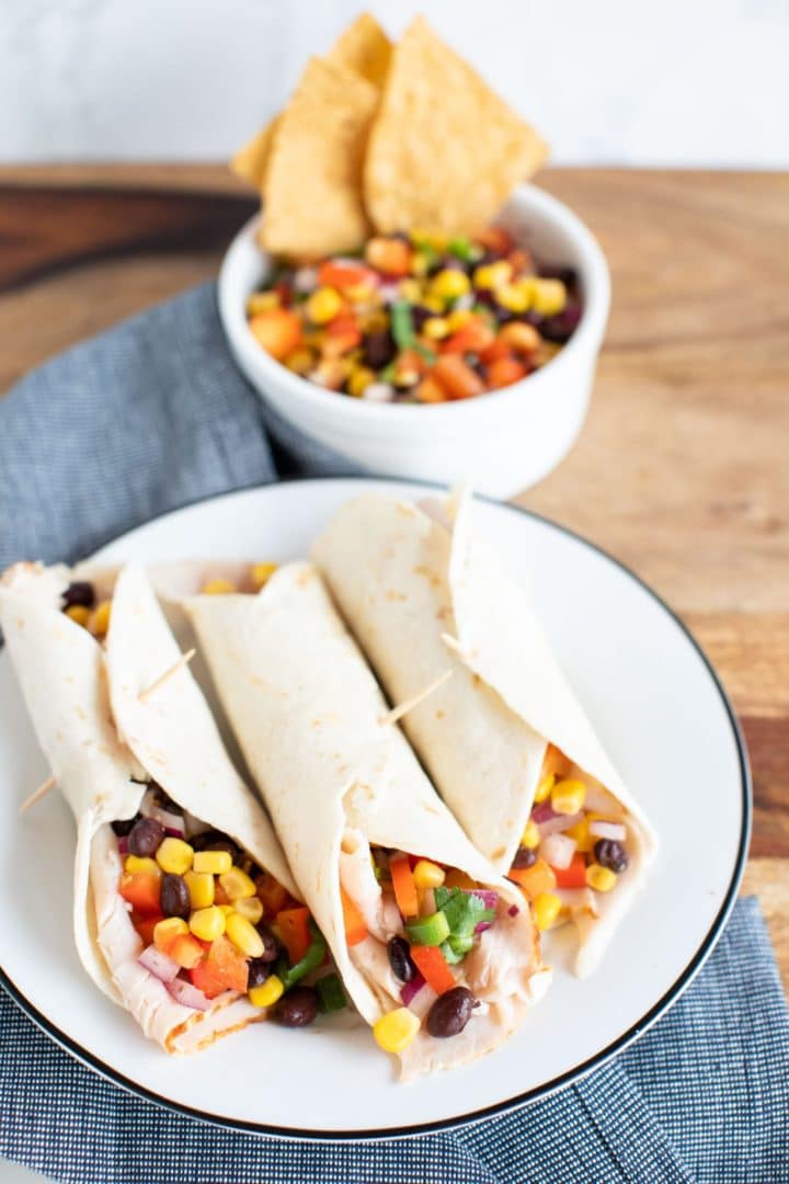 Cowboy Caviar Turkey Roll Ups