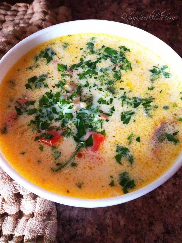 garlic chicken soup