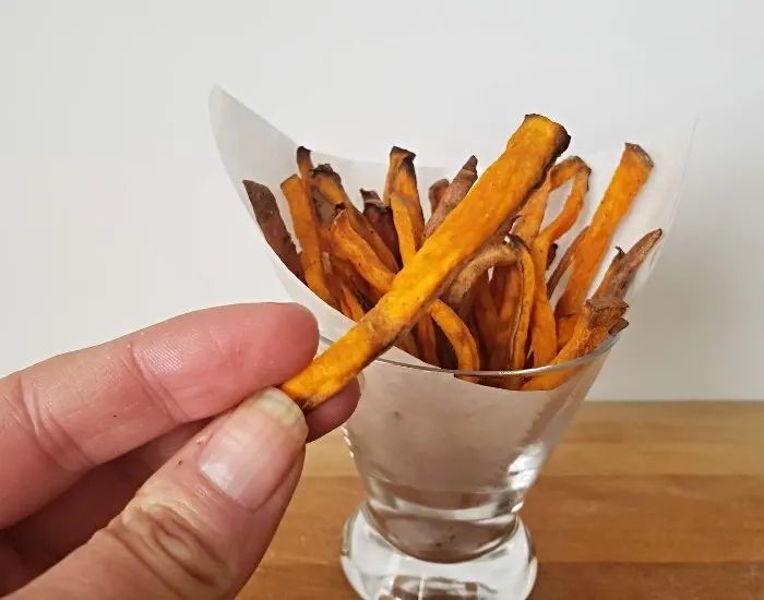 baked sweet potato fries