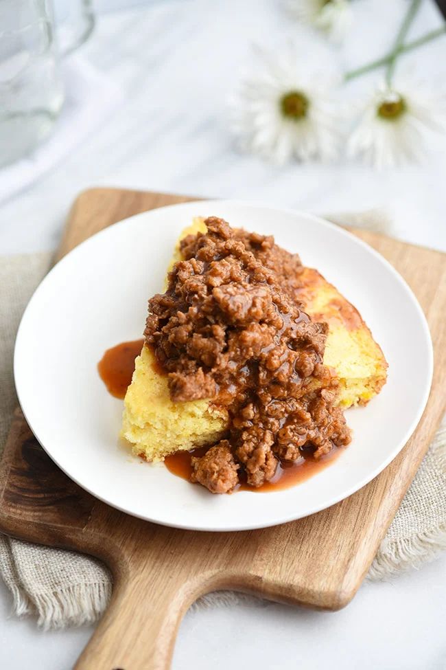 bbq pork cornbread