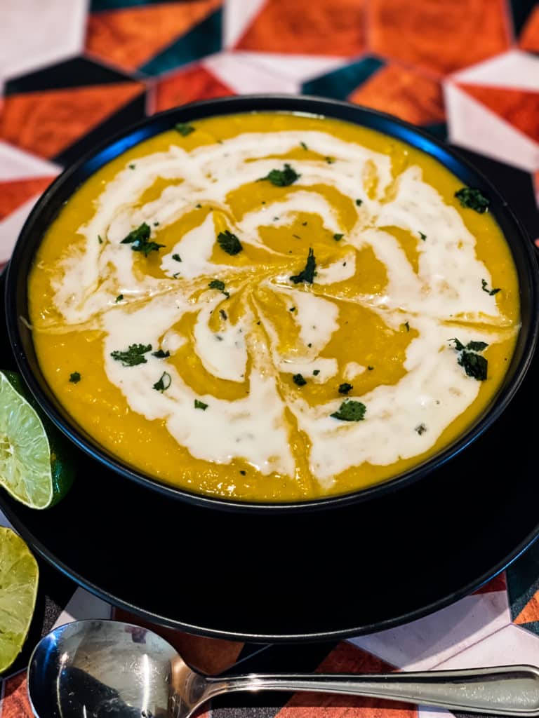 roasted butternut squash soup 