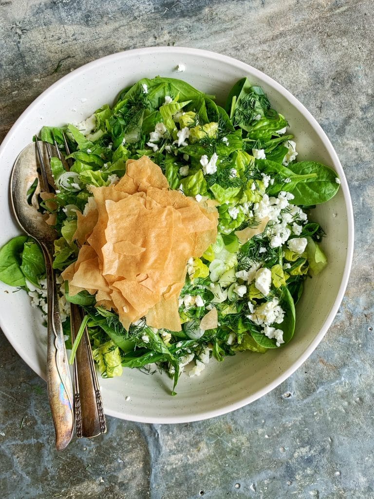 spinach feta salad