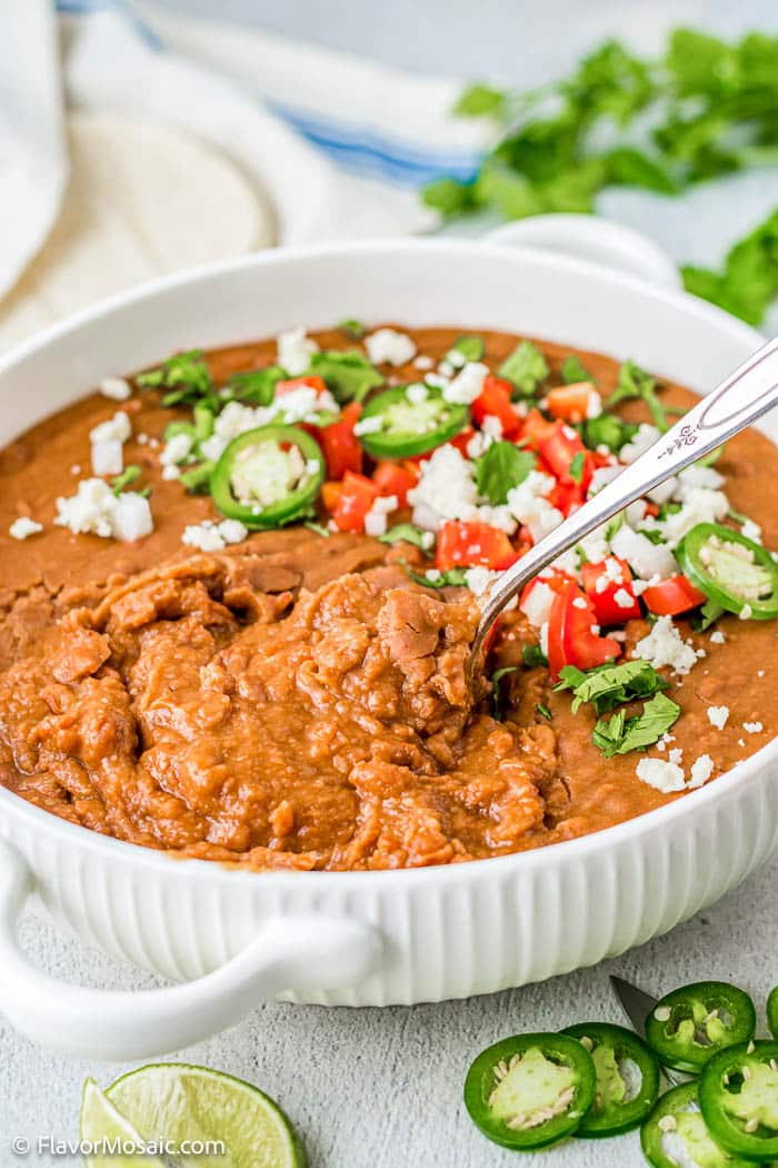 refried beans