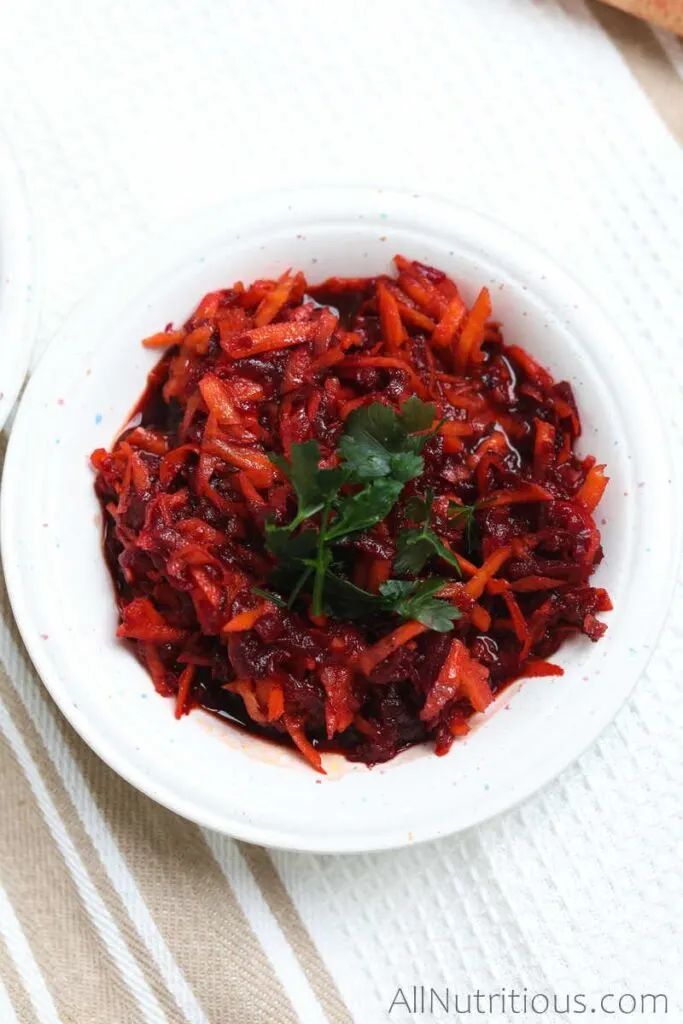 carrot and beetroot salad