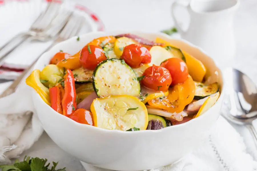 grilled vegetables