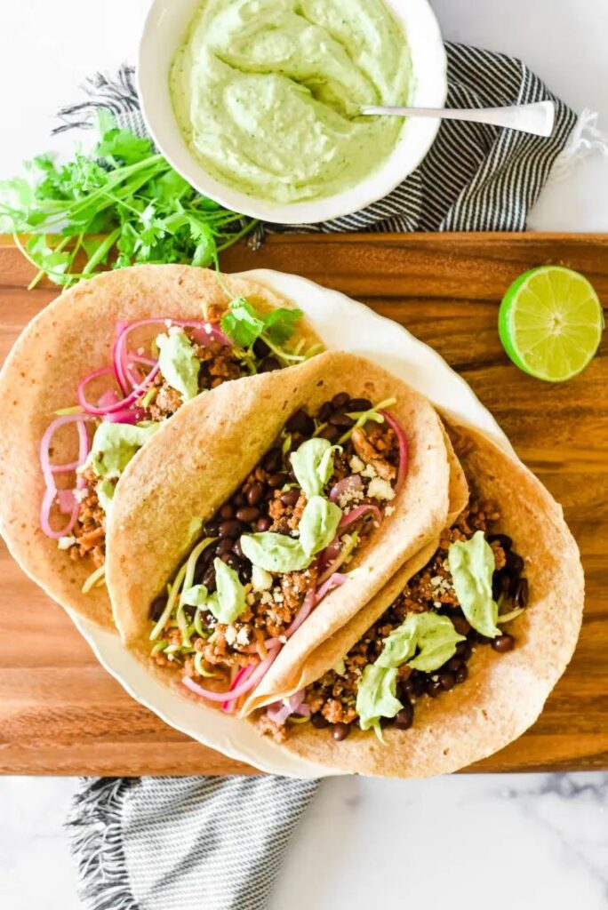 pork tacos