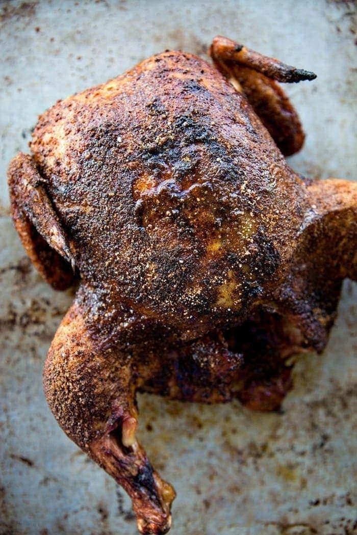 smoked chicken