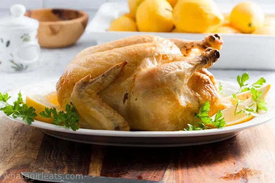 lemon roasted chicken