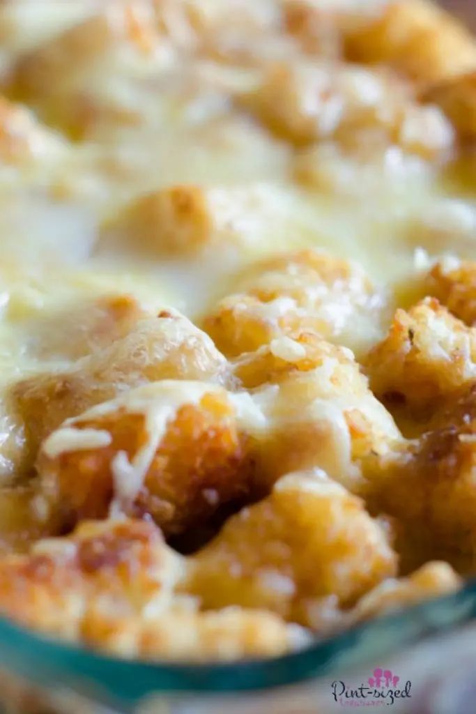 Beef and Cheese Tater Tot Casserole