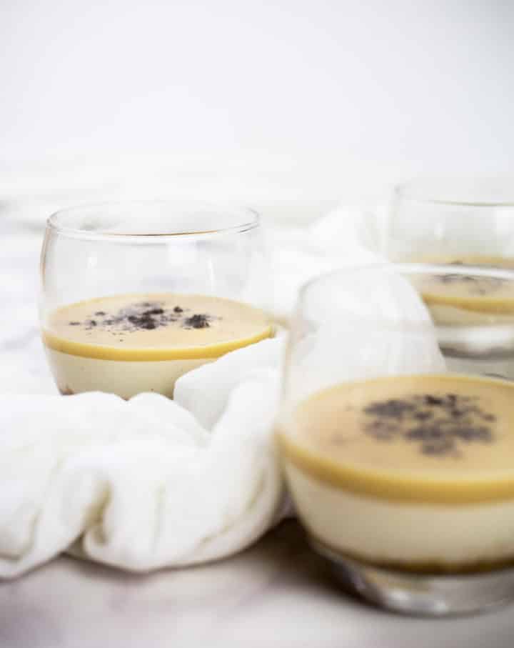 salted caramel dessert pots