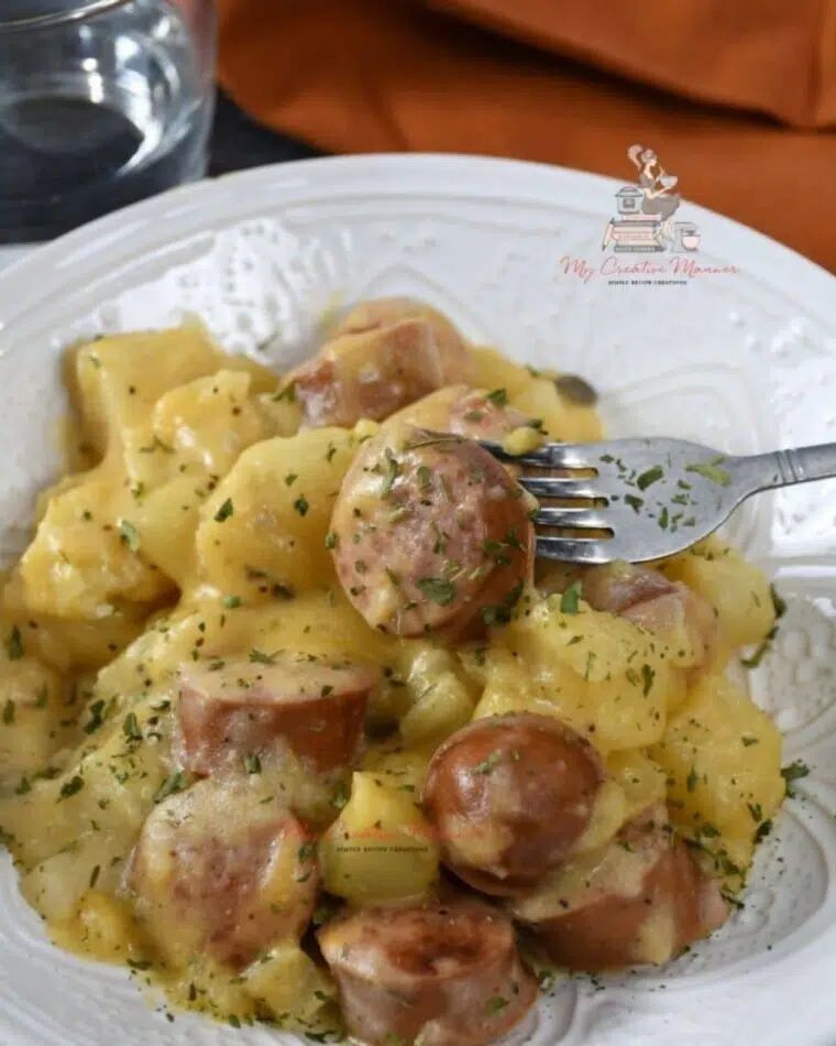 sausage and potato casserole