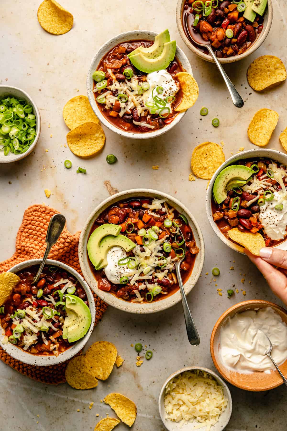 three bean chilli