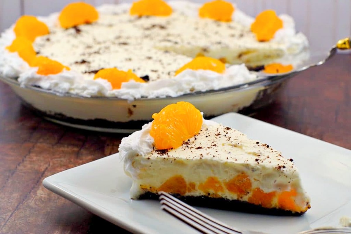 orange creamsicle pie