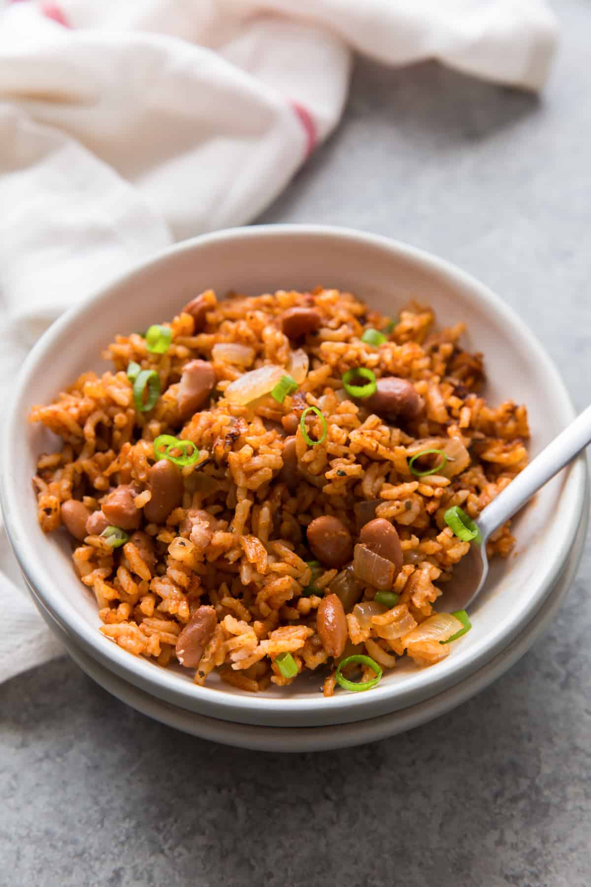 spanish rice and beans