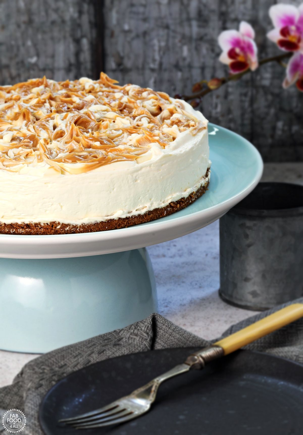 salted caramel cheesecake