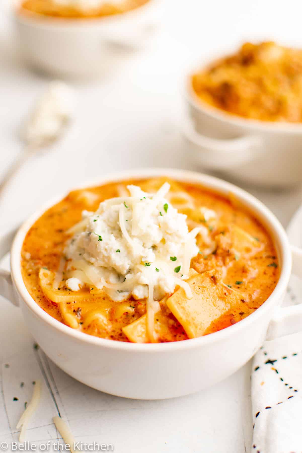 Lasagna Soup