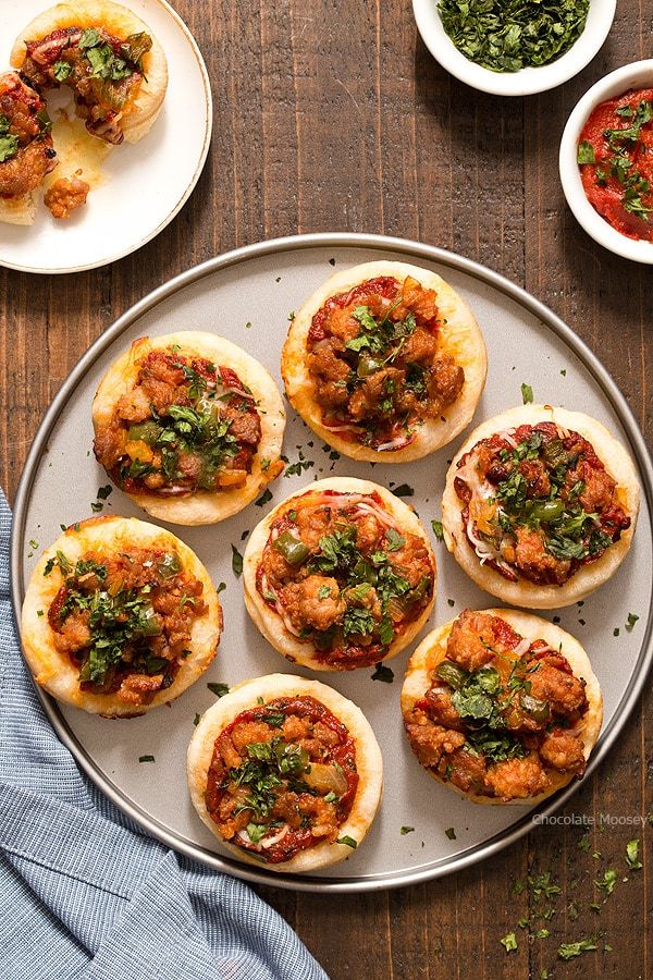 italian sausage pizza bites