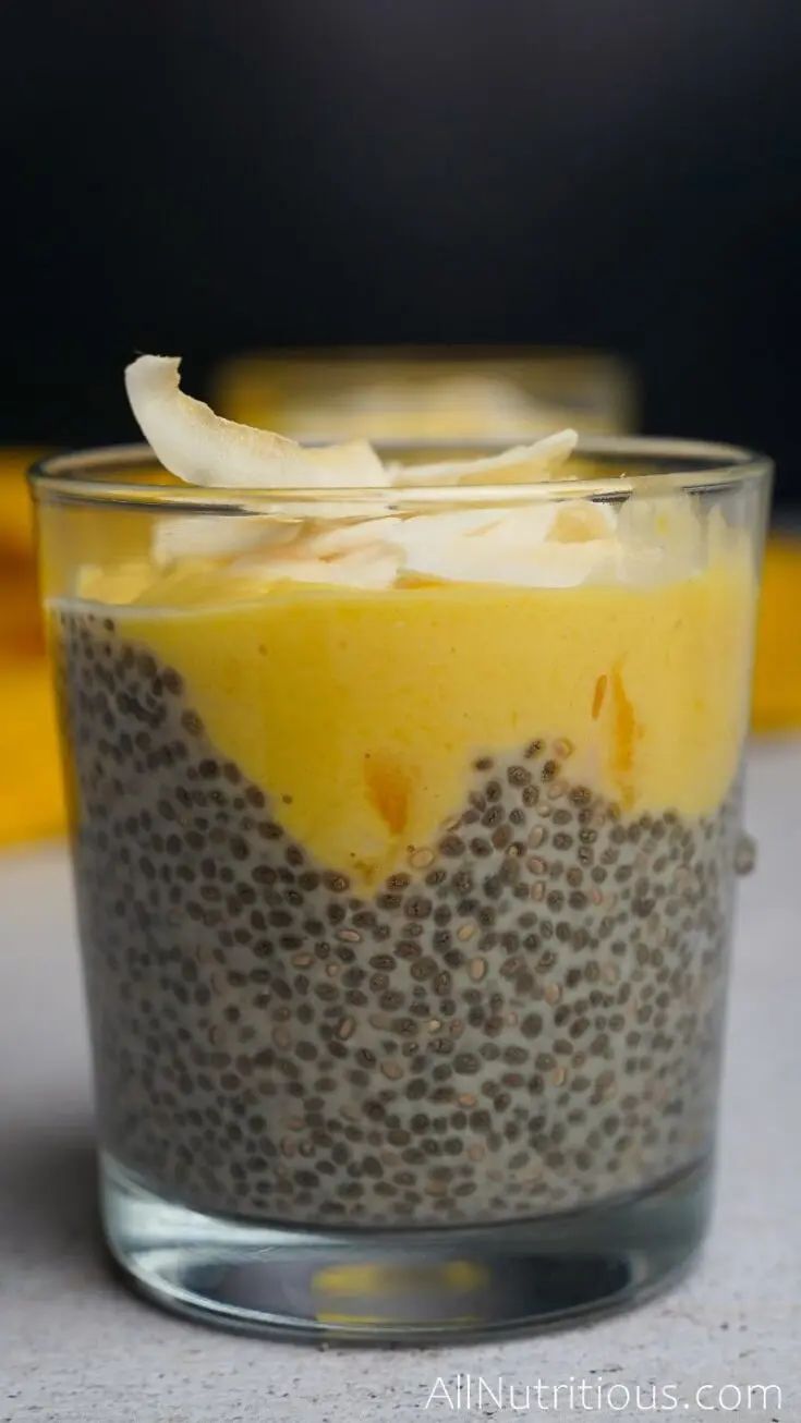 mango chia pudding