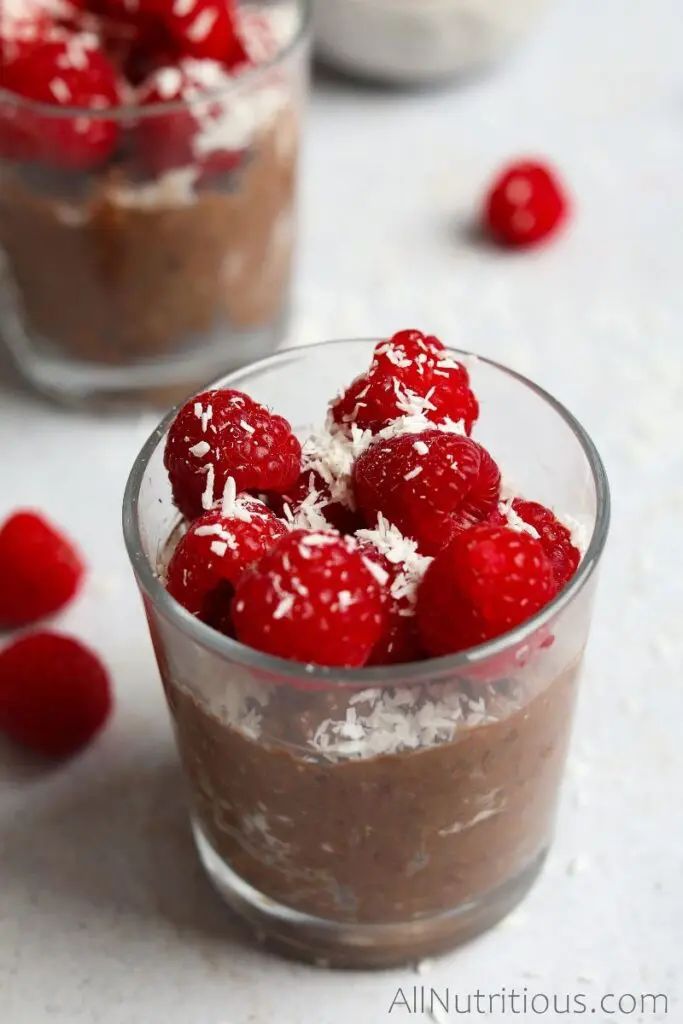 cacao chia pudding