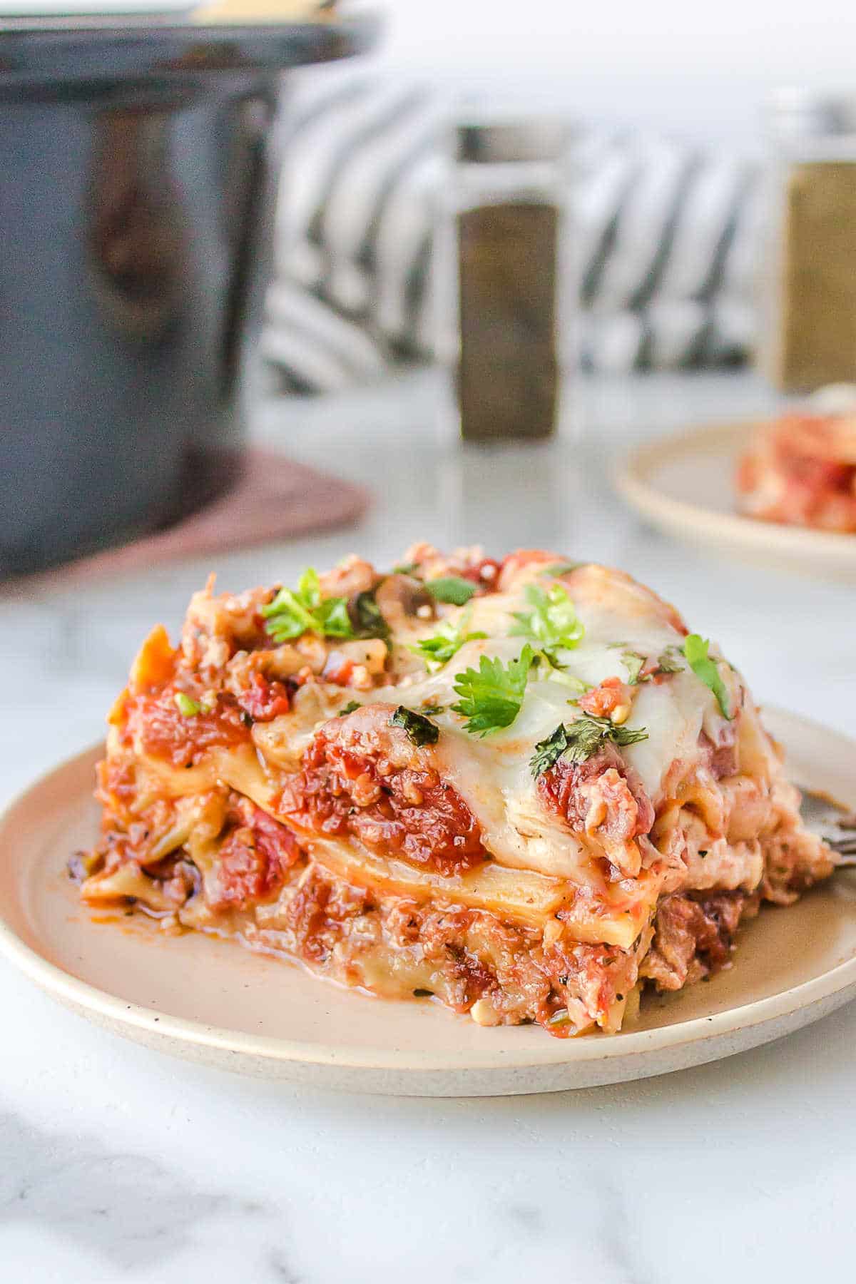 crockpot lasagna