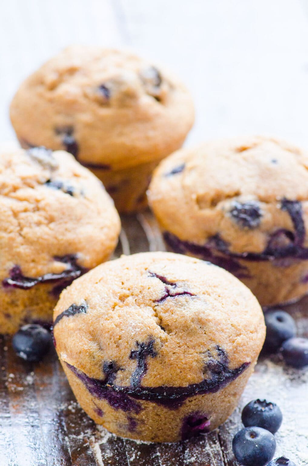 blueberry muffins