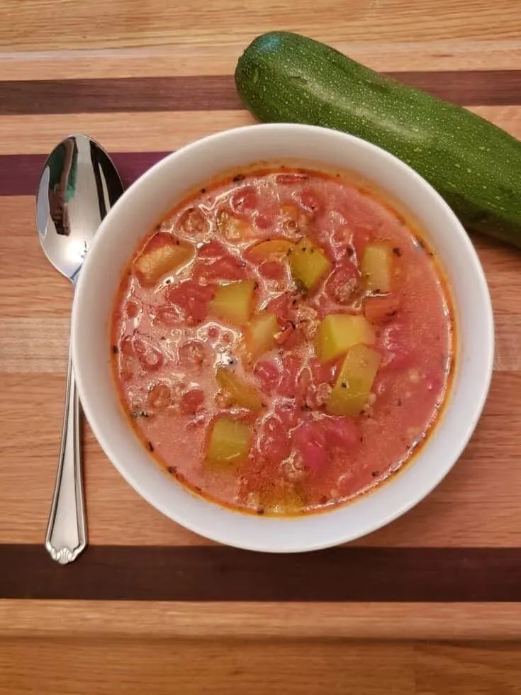 sausage zucchini soup