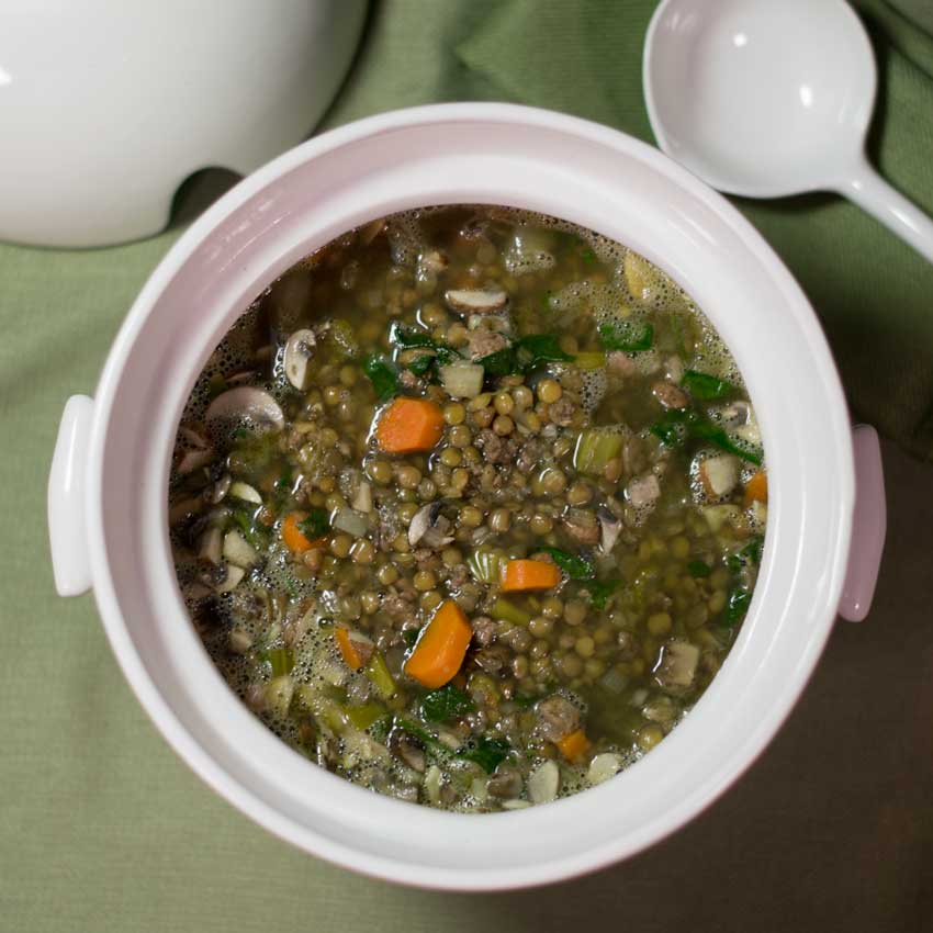 Italian lentil soup