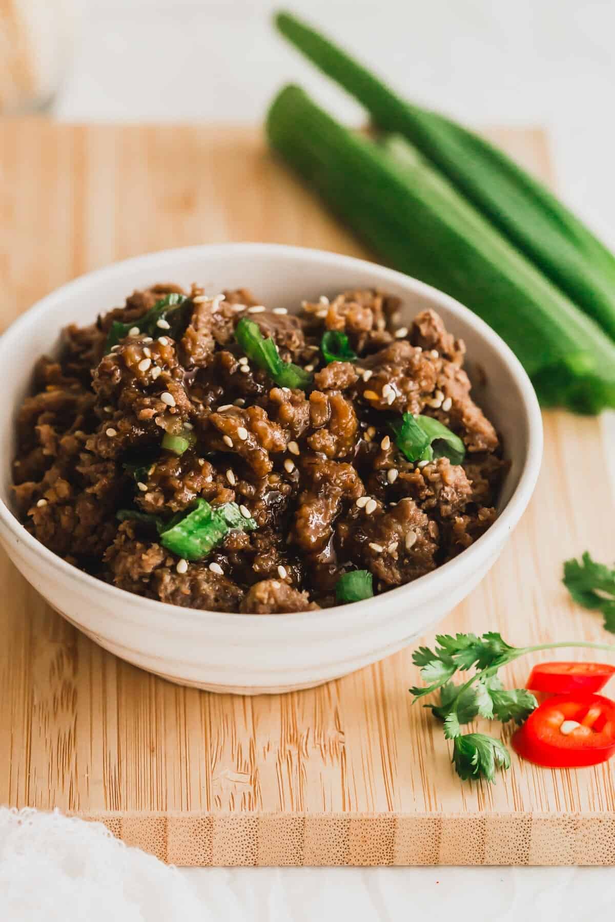 Bulgogi Ground Beef