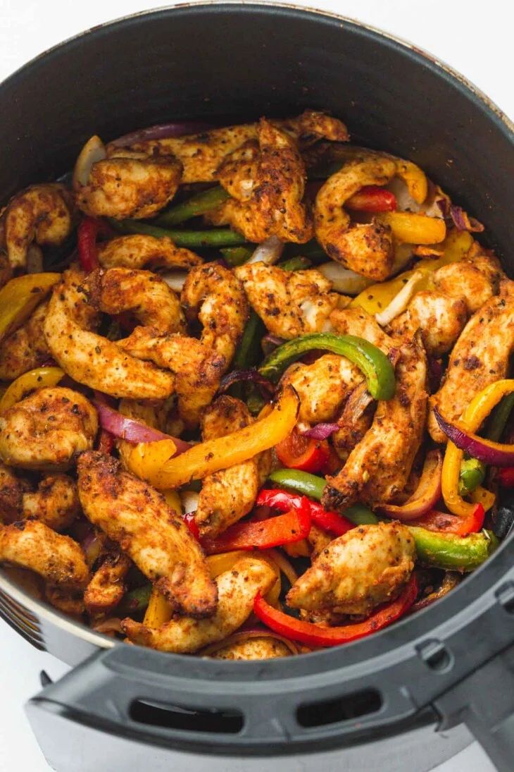 chicken fajitas