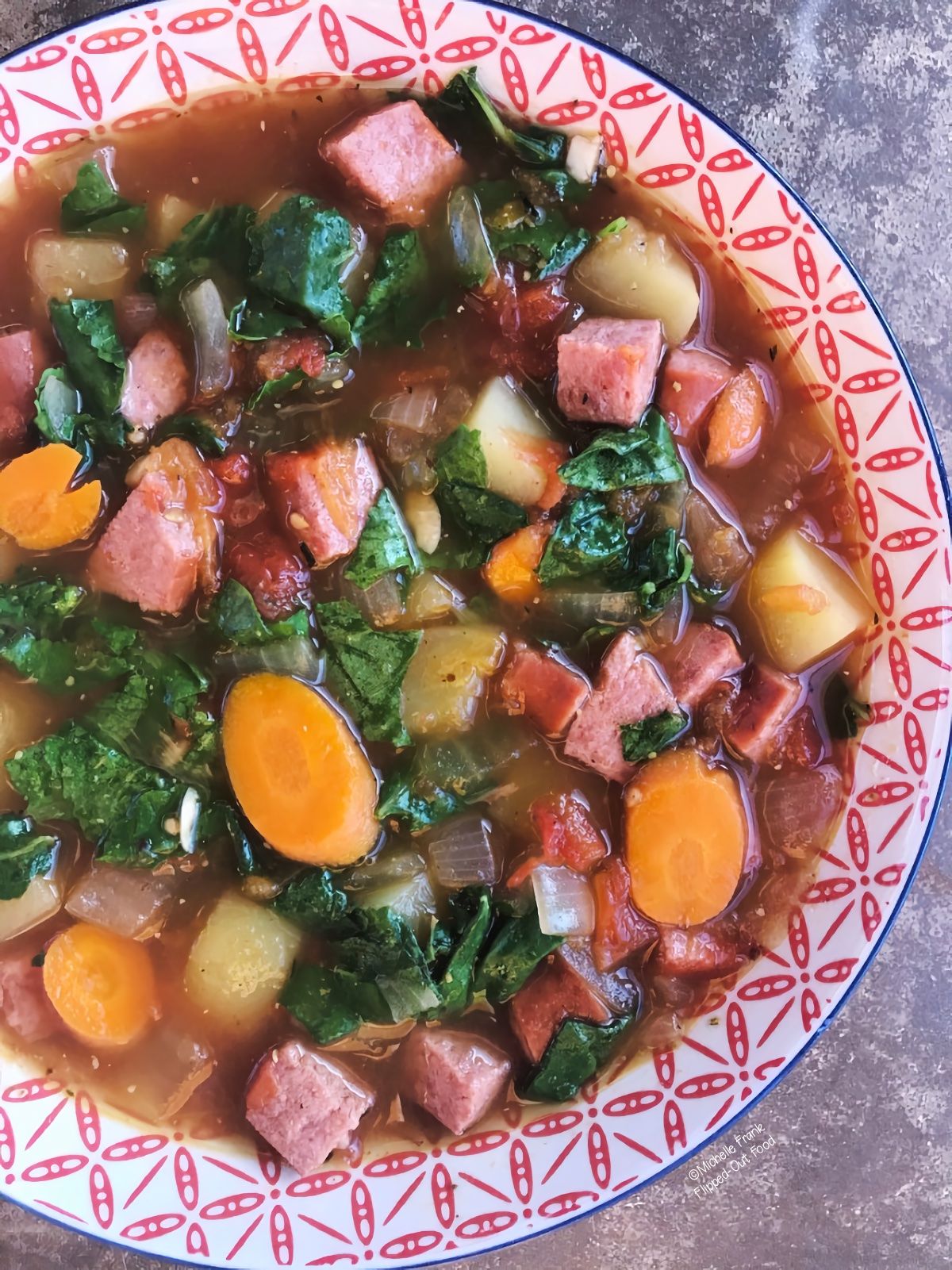 sausage kale potato soup