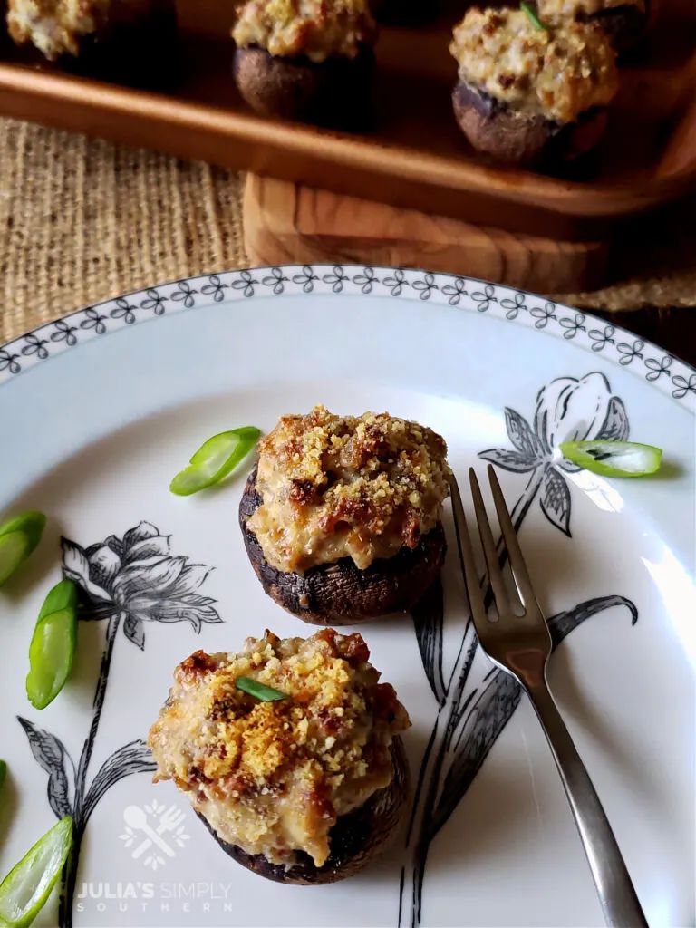 sausage stuffed mushrooms