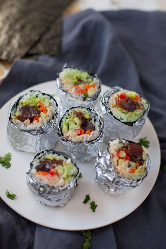 tuna sushi burrito