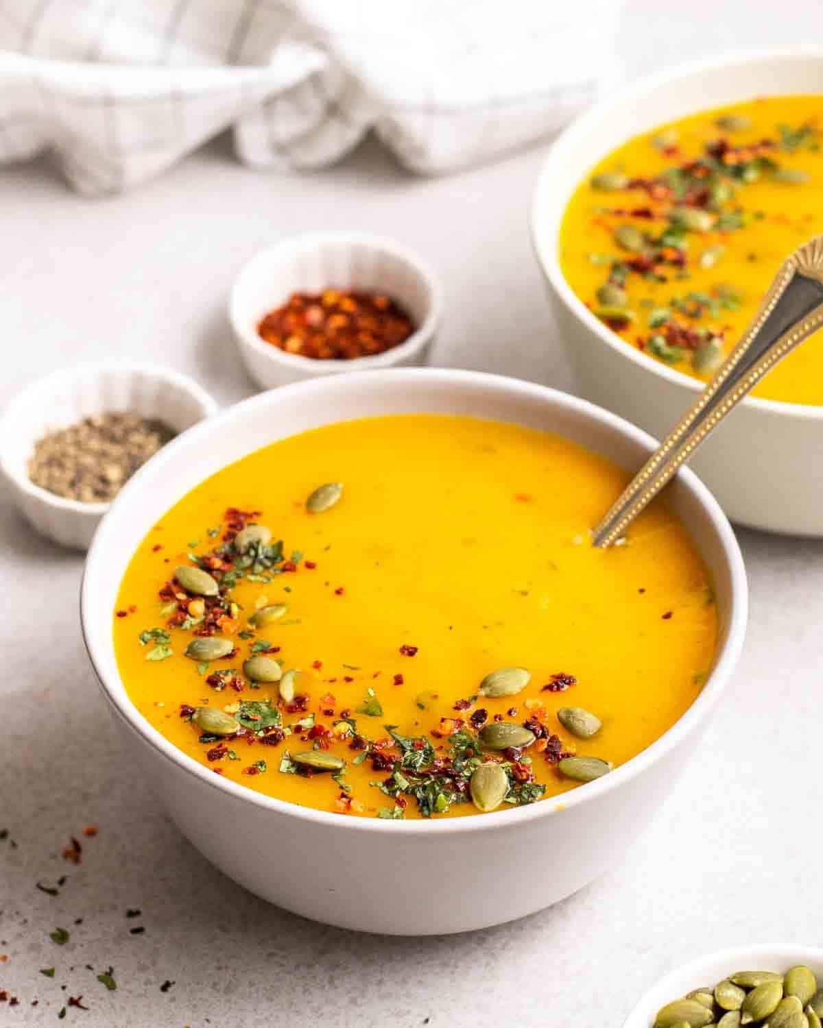 creamy pumpkin potato soup