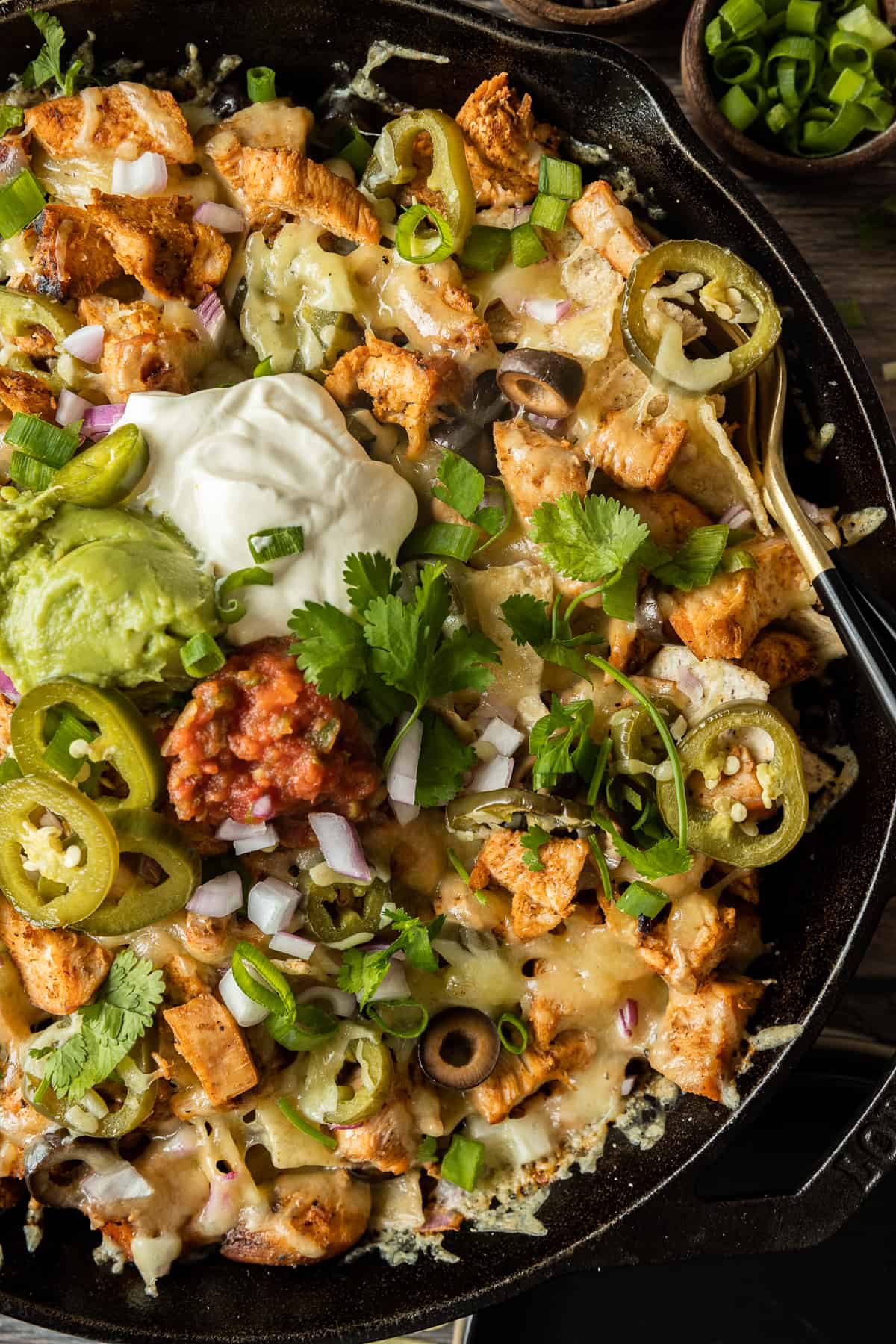 smoked BBQ Chicken nachos