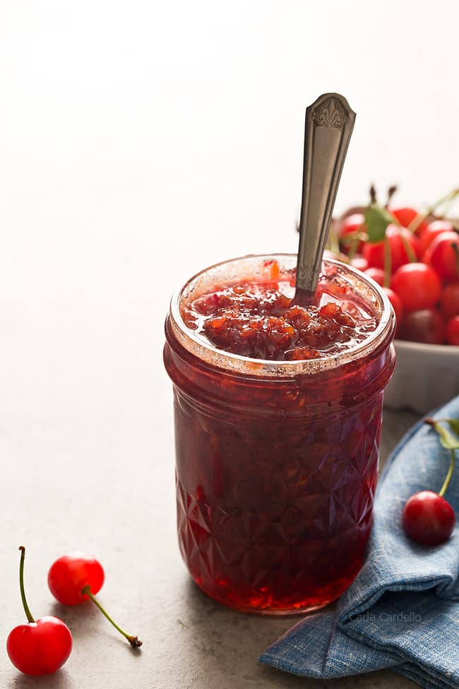 sour cherry jam