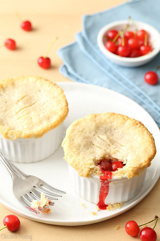 mini cherry pies