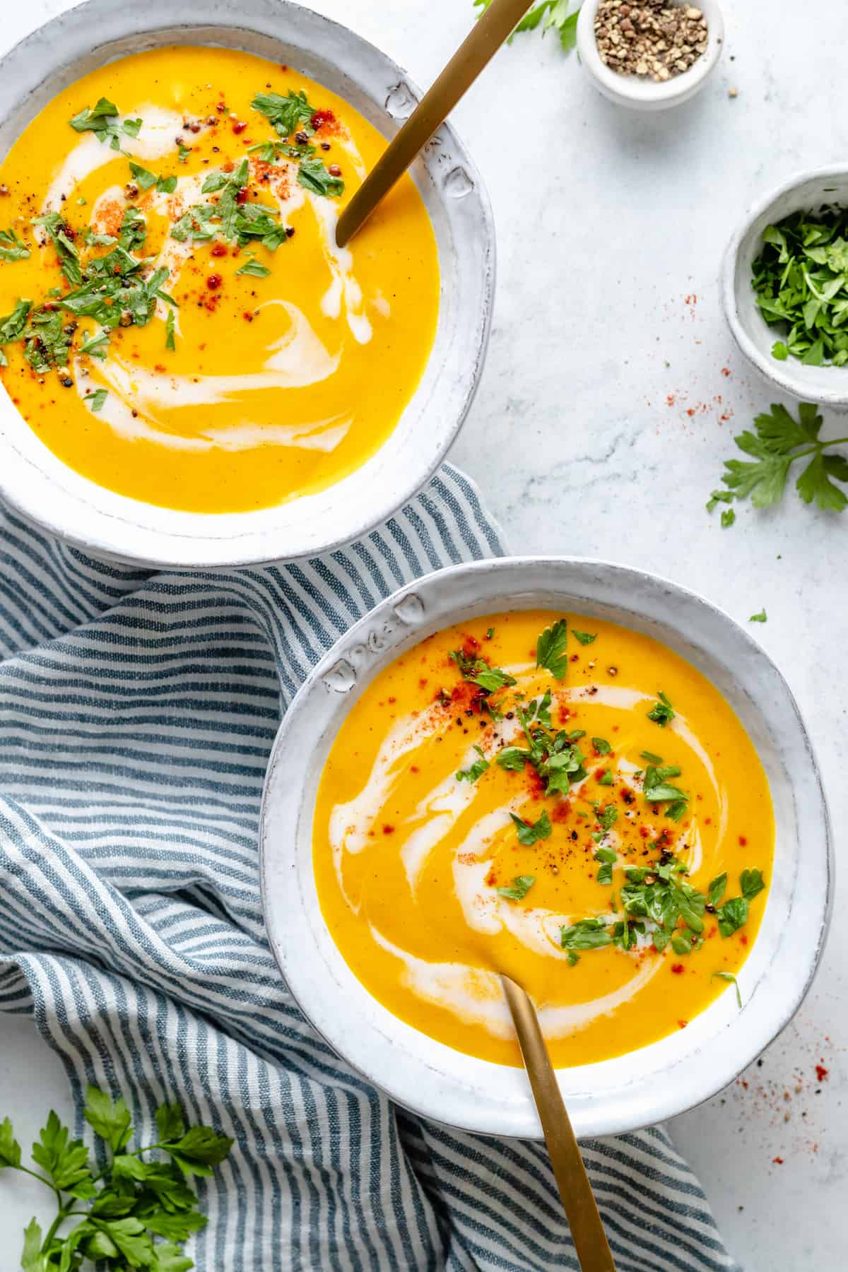 roasted carrot ginger soup