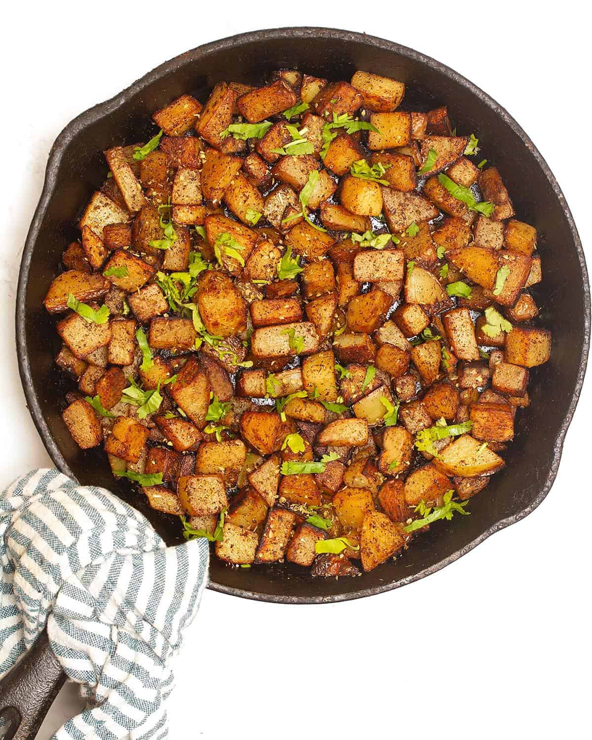 crispy mexican potatoes