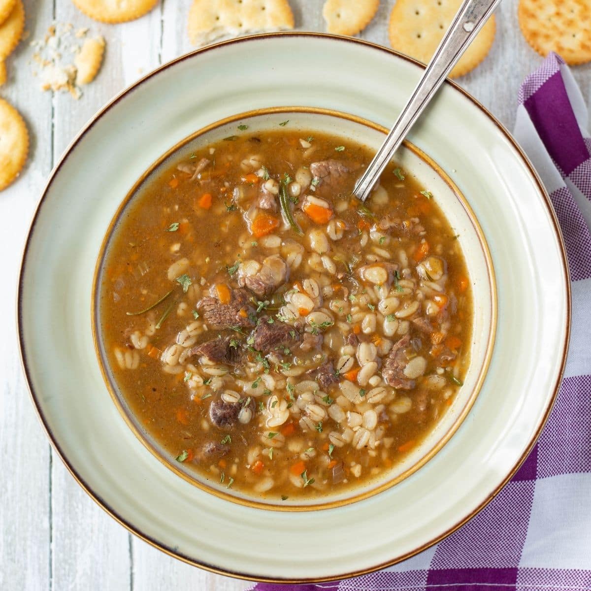 beef barley soup