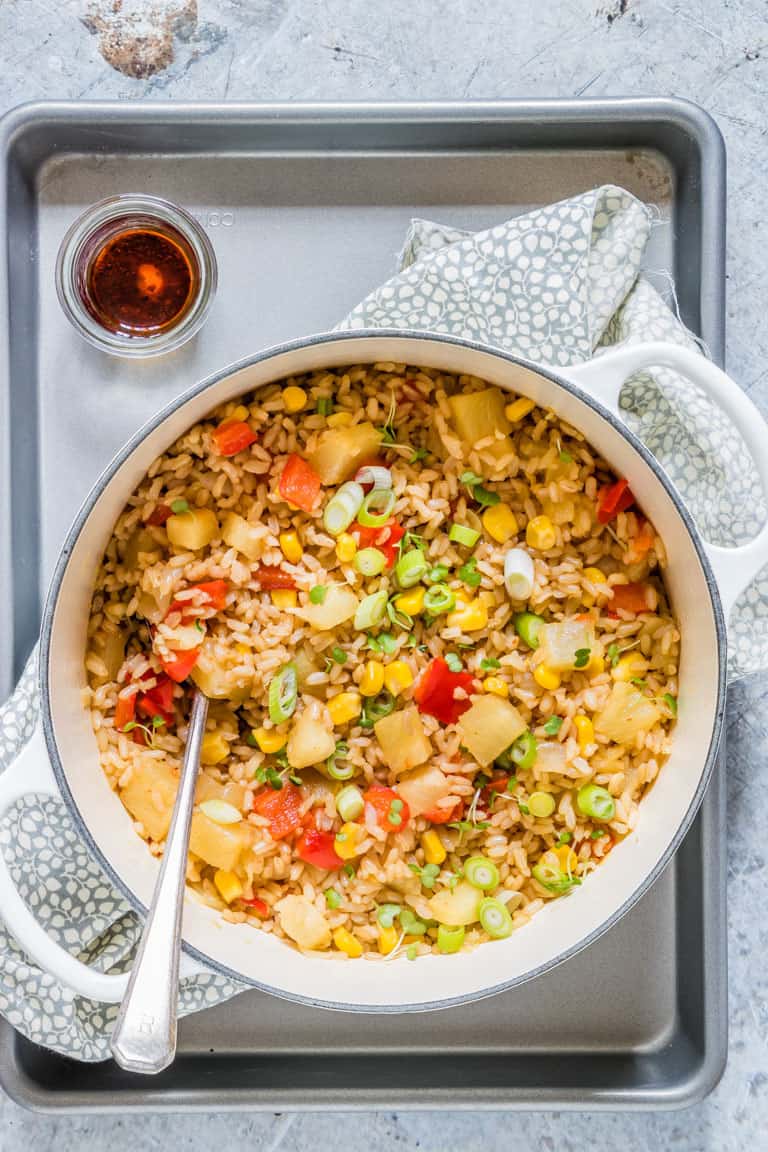 pineapple fried rice